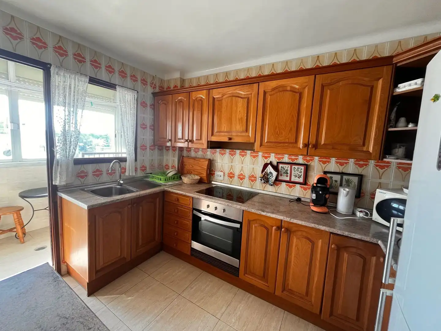 Cocina de Piso de alquiler en  Palma de Mallorca con Aire acondicionado