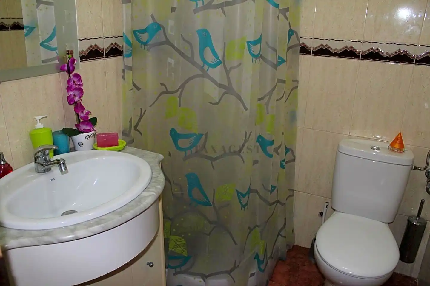 Baño de Casa adosada en venta en Deltebre con Terraza, Amueblado y Piscina comunitaria
