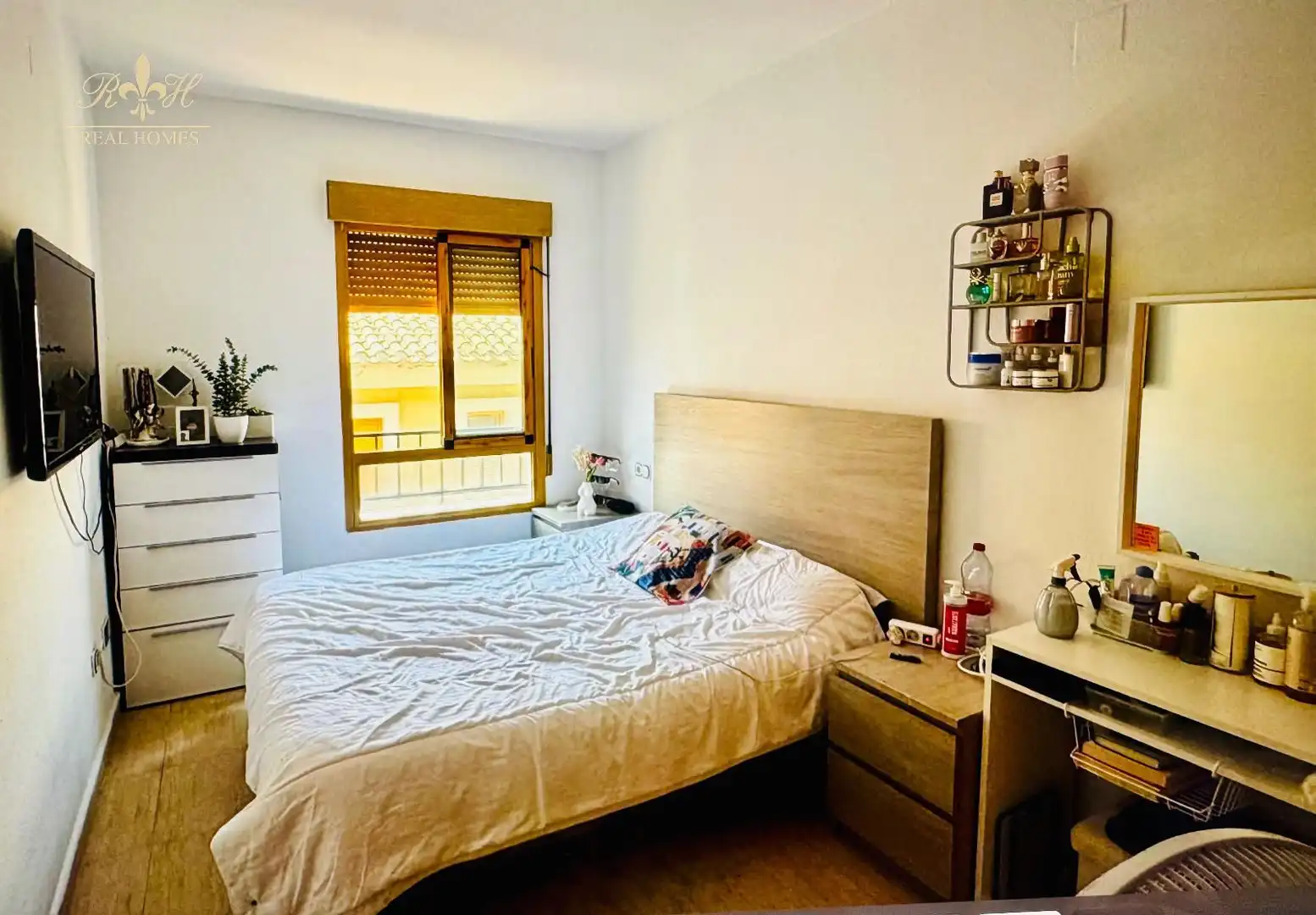 Bedroom of Flat for sale in Polop  with Air Conditioner, Heating and Storage room