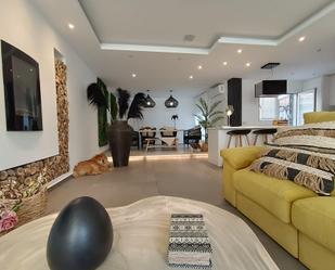 Living room of Single-family semi-detached for sale in Málaga Capital  with Air Conditioner, Heating and Private garden