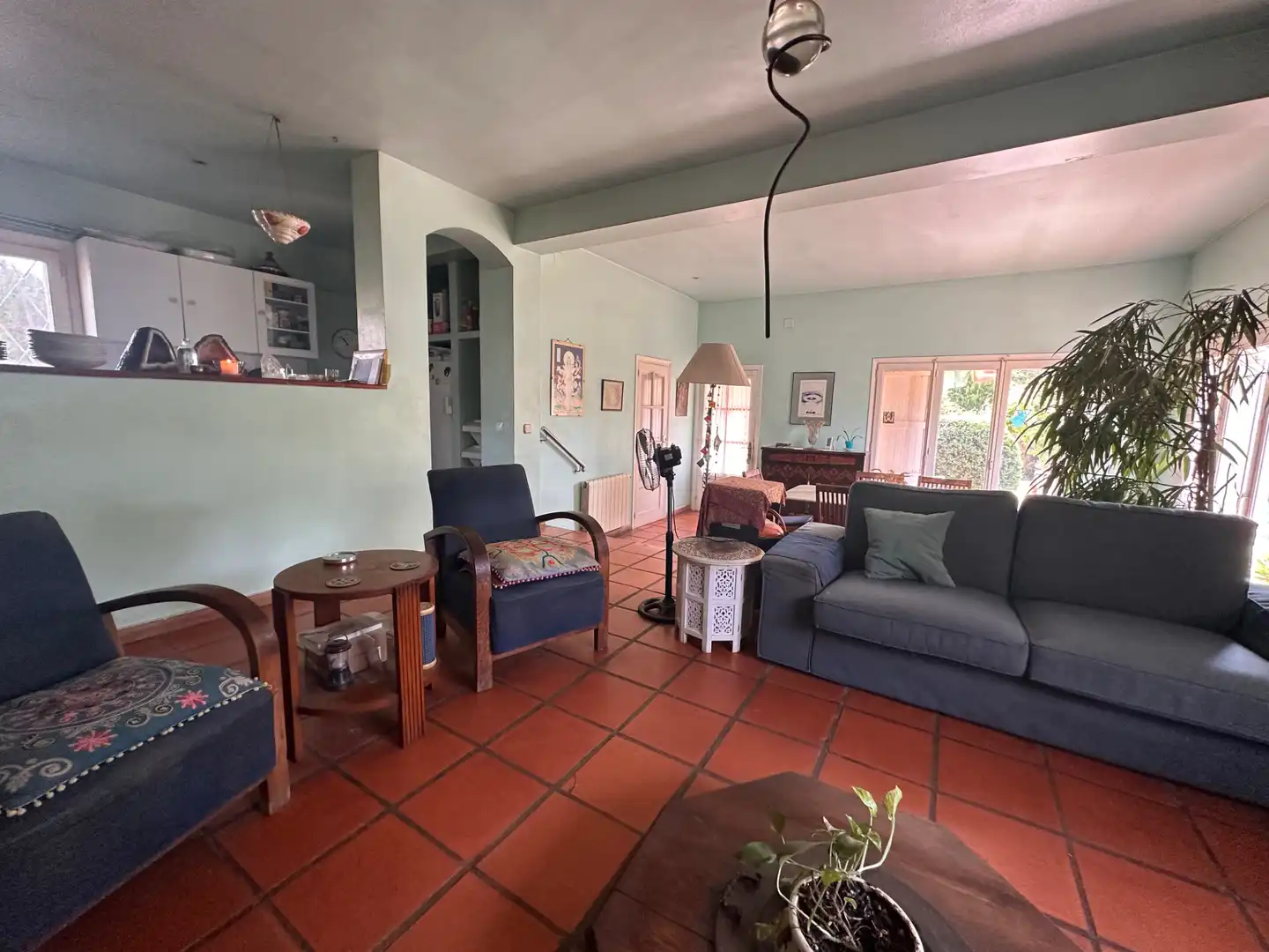 Sala d'estar de Casa o xalet en venda en Aiguamúrcia amb Calefacció, Jardí privat i Terrassa
