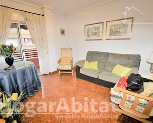 Living room of Flat for sale in  Valencia Capital  with Air Conditioner, Heating and Balcony