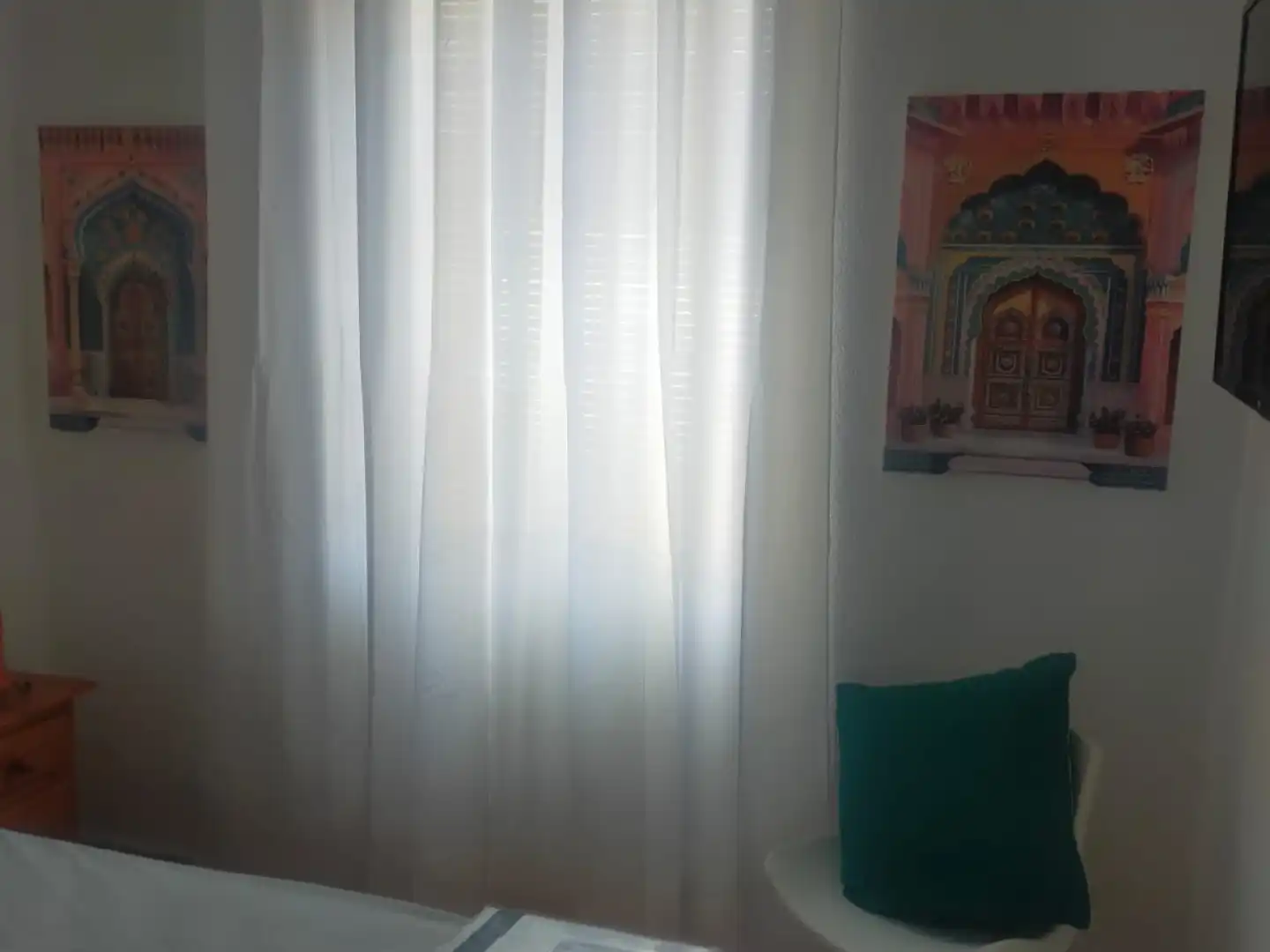 Bedroom of Flat for rent in Málaga  with Furnished, Washing machine and Microwave