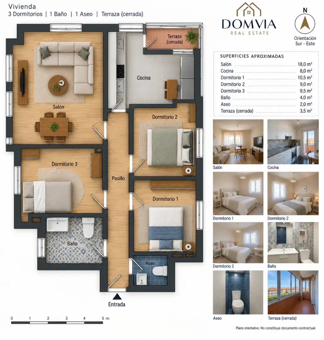 Wohnung mit Terrasse zur Miete in Calle Urbanización las Moreras 1, imagen 14