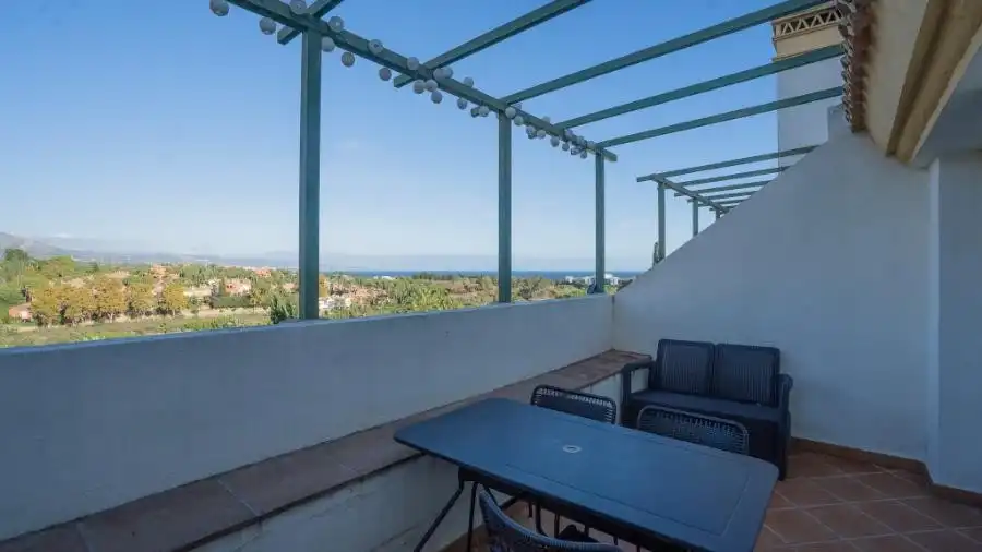 Terrace of Duplexes for rent in Marbella  with Air Conditioner, Terrace and Swimming Pool