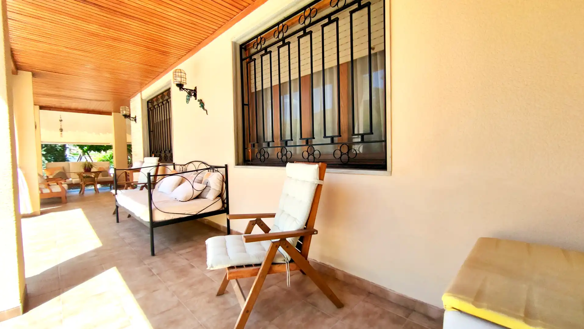 Terrassa de Casa o xalet en venda en Elche / Elx amb Aire condicionat, Calefacció i Jardí privat
