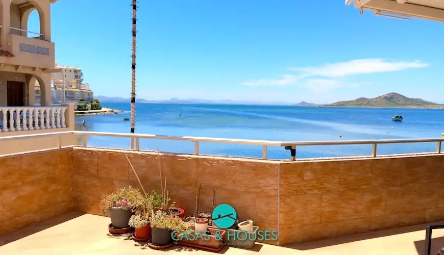 Exterior view of Apartments for sale in La Manga del Mar Menor  with Air Conditioner, Heating and Terrace