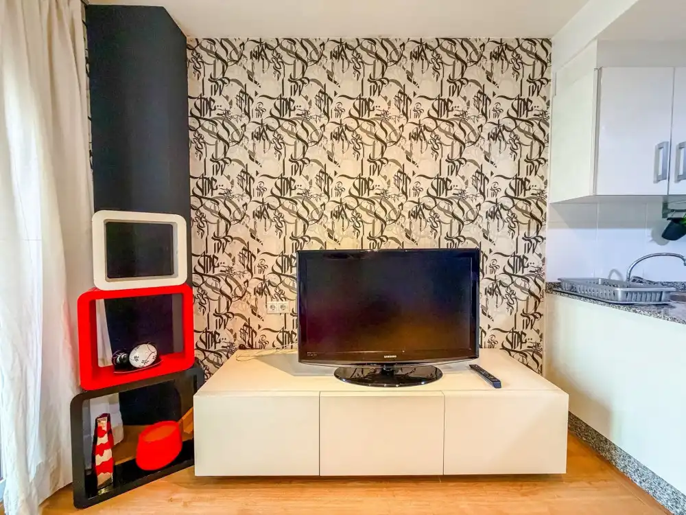 Sala de estar de Apartamento en venta en Elda con Amueblado