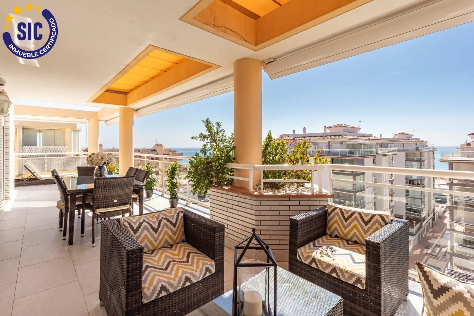 Terrace of Attic for sale in Peñíscola / Peníscola  with Air Conditioner, Heating and Terrace