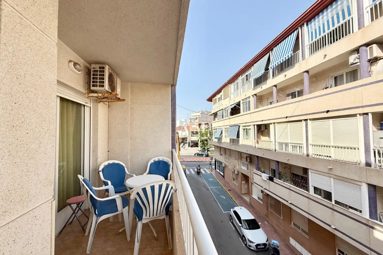 Terraza de Apartamento de alquiler en Guardamar del Segura con Aire acondicionado, Calefacción y Terraza