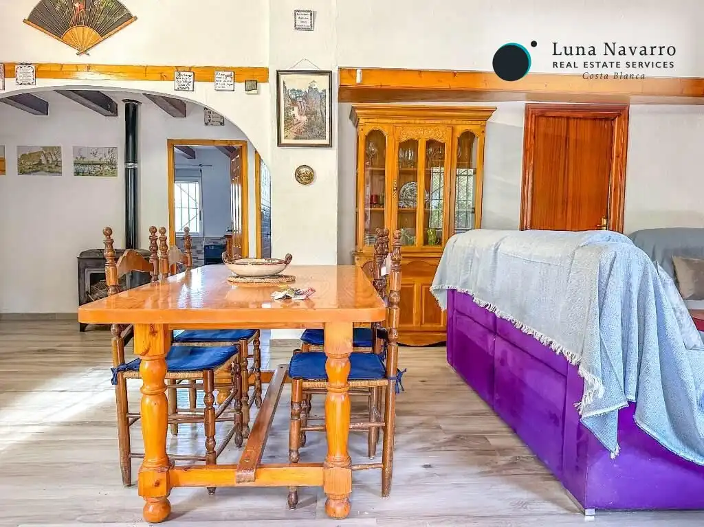Comedor de Casa o chalet en venta en Confrides con Calefacción, Jardín privado y Terraza
