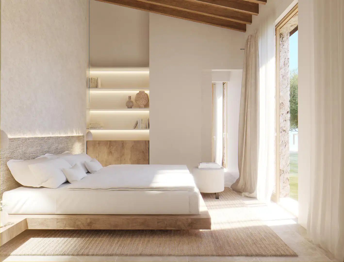 Bedroom of Country homes for sale in Artà  with Heating, Swimming Pool and Alarm
