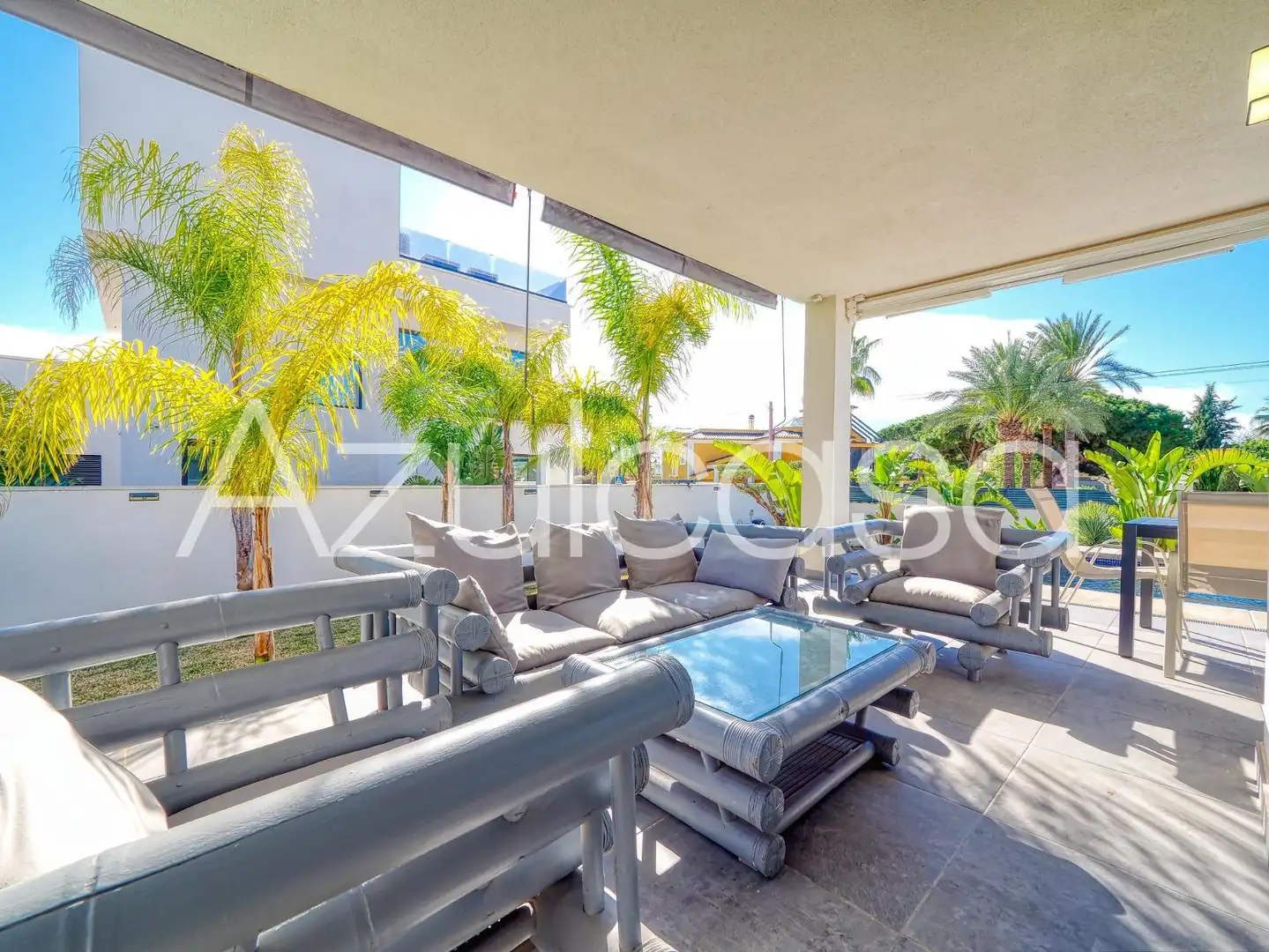 Terraza de Casa o chalet en venta en Sant Joan d'Alacant con Aire acondicionado, Terraza y Piscina