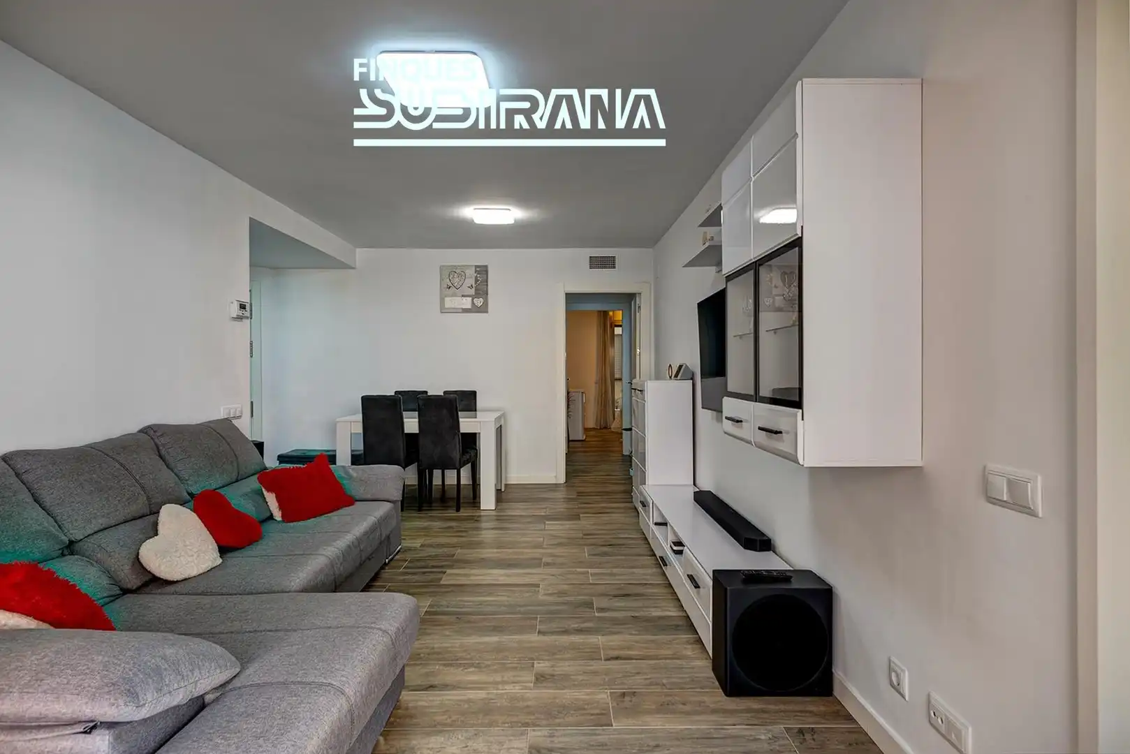 Sala de estar de Piso en venta en Igualada con Balcón