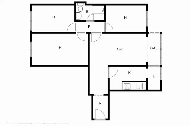 Flat for sale in Madrid