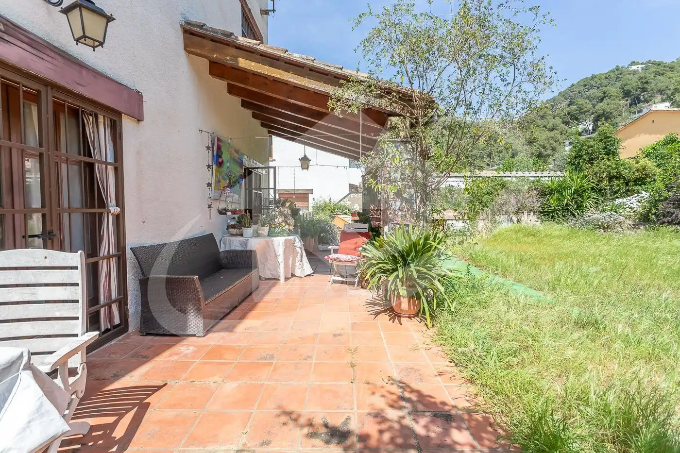 Terraza de Casa o chalet en venta en Castellar del Vallès con Calefacción, Jardín privado y Trastero