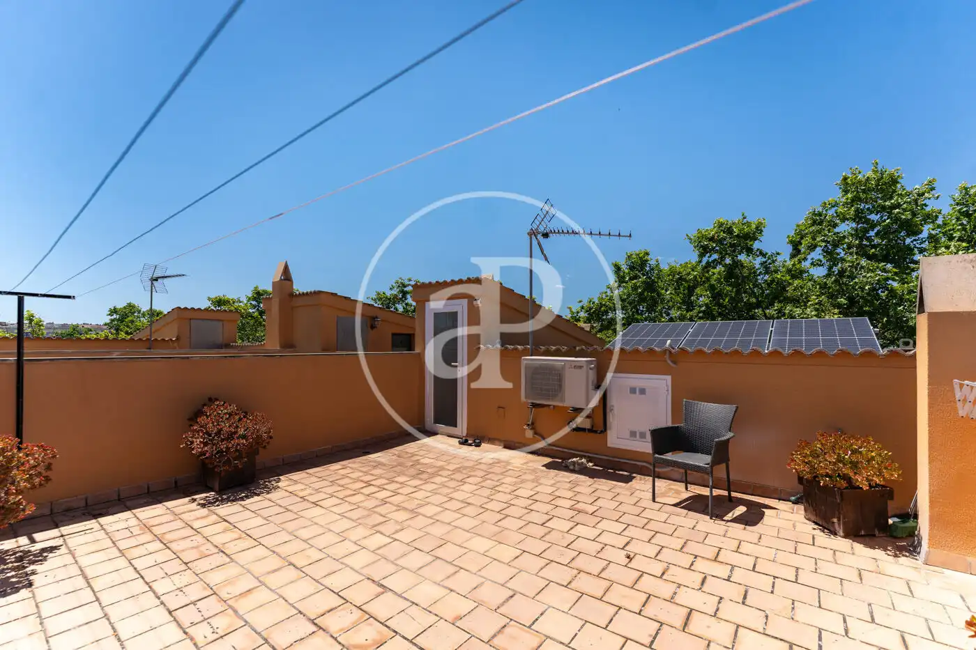 Terraza de Casa adosada en venta en  Palma de Mallorca con Aire acondicionado, Calefacción y Jardín privado