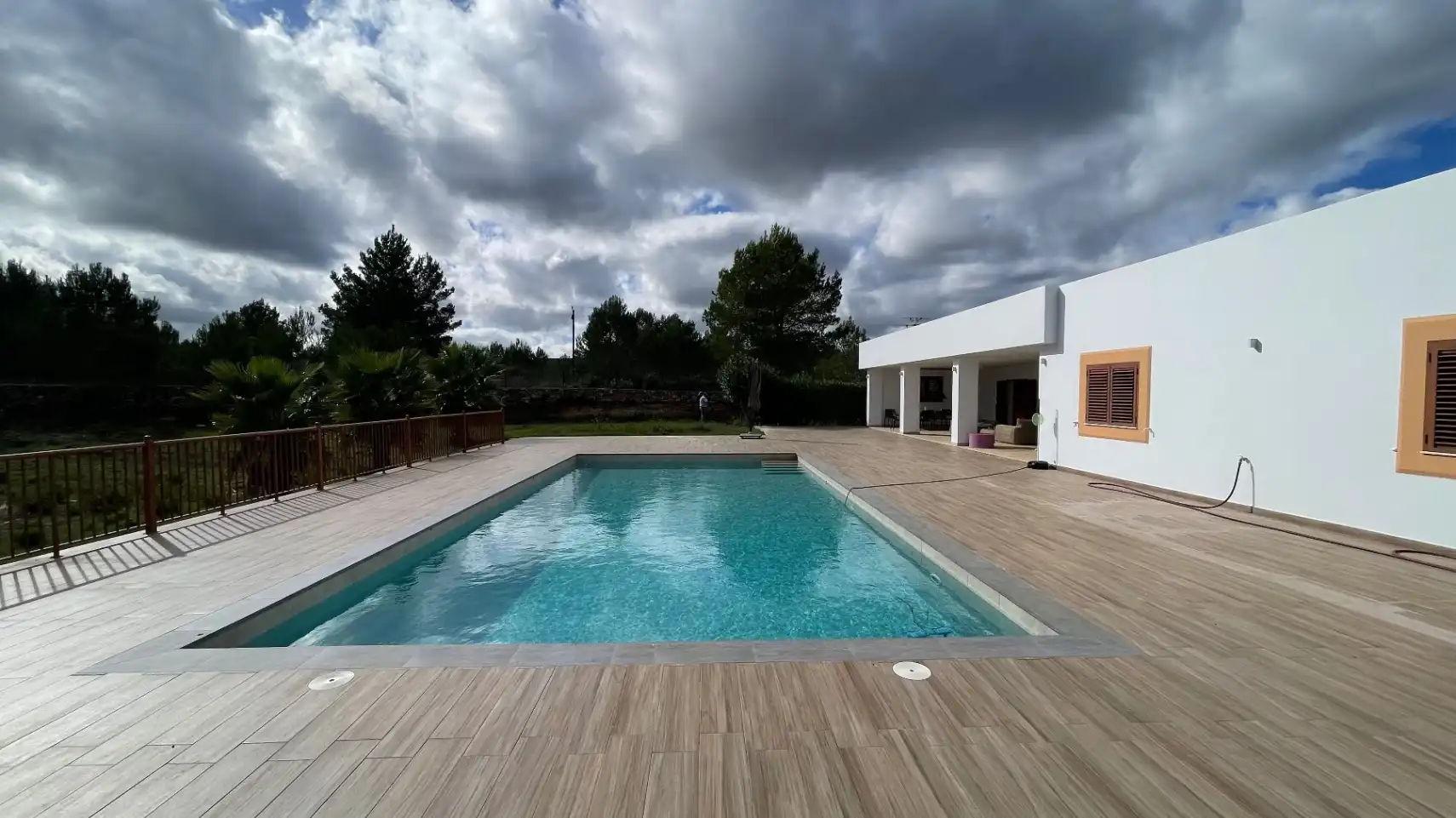 Swimming pool of Houses for sale in Sant Joan de Labritja  with Air Conditioner, Heating and Terrace