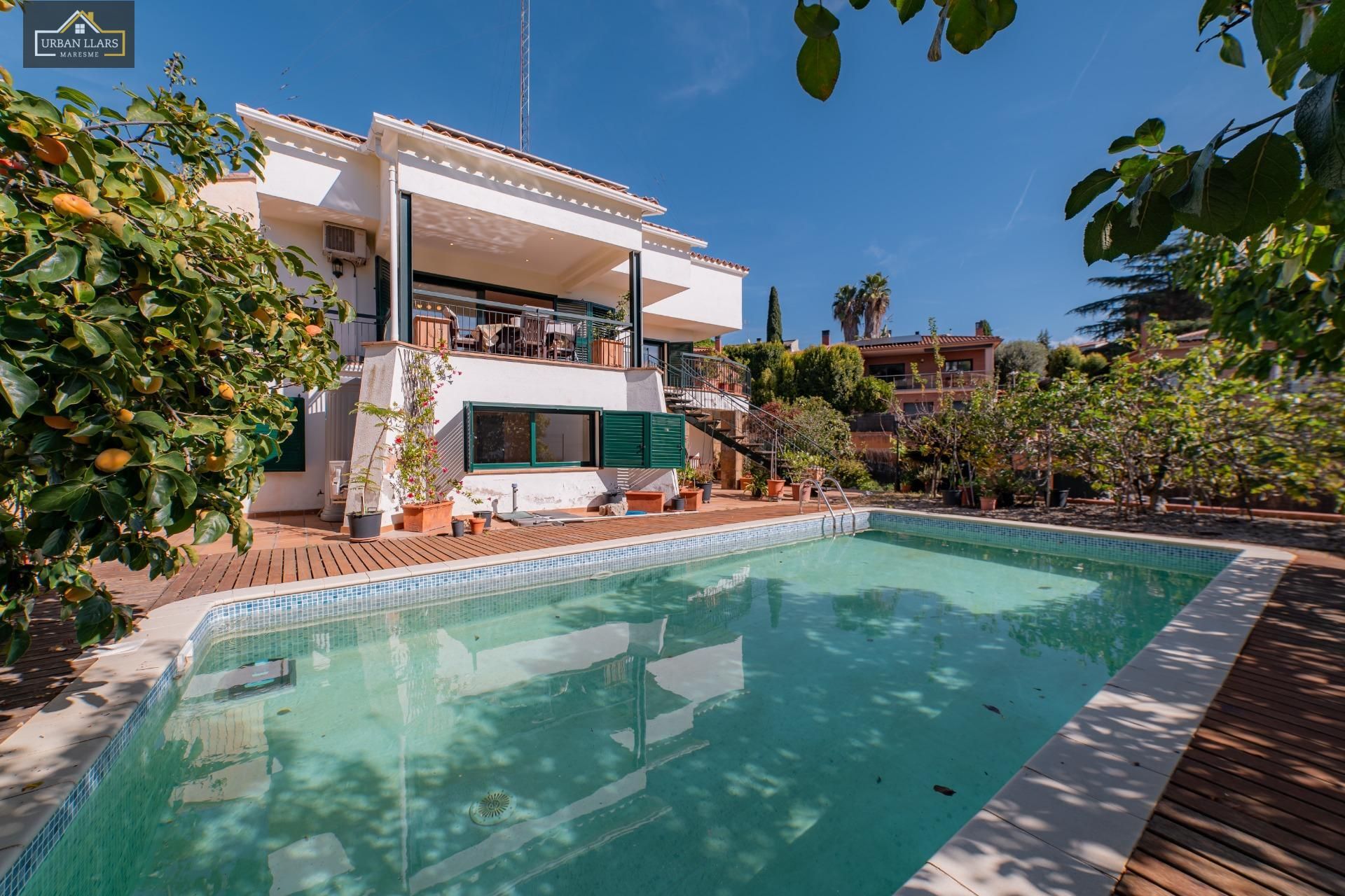 Garden of House or chalet for sale in Sant Vicenç de Montalt  with Private garden, Parquet flooring and Community pool