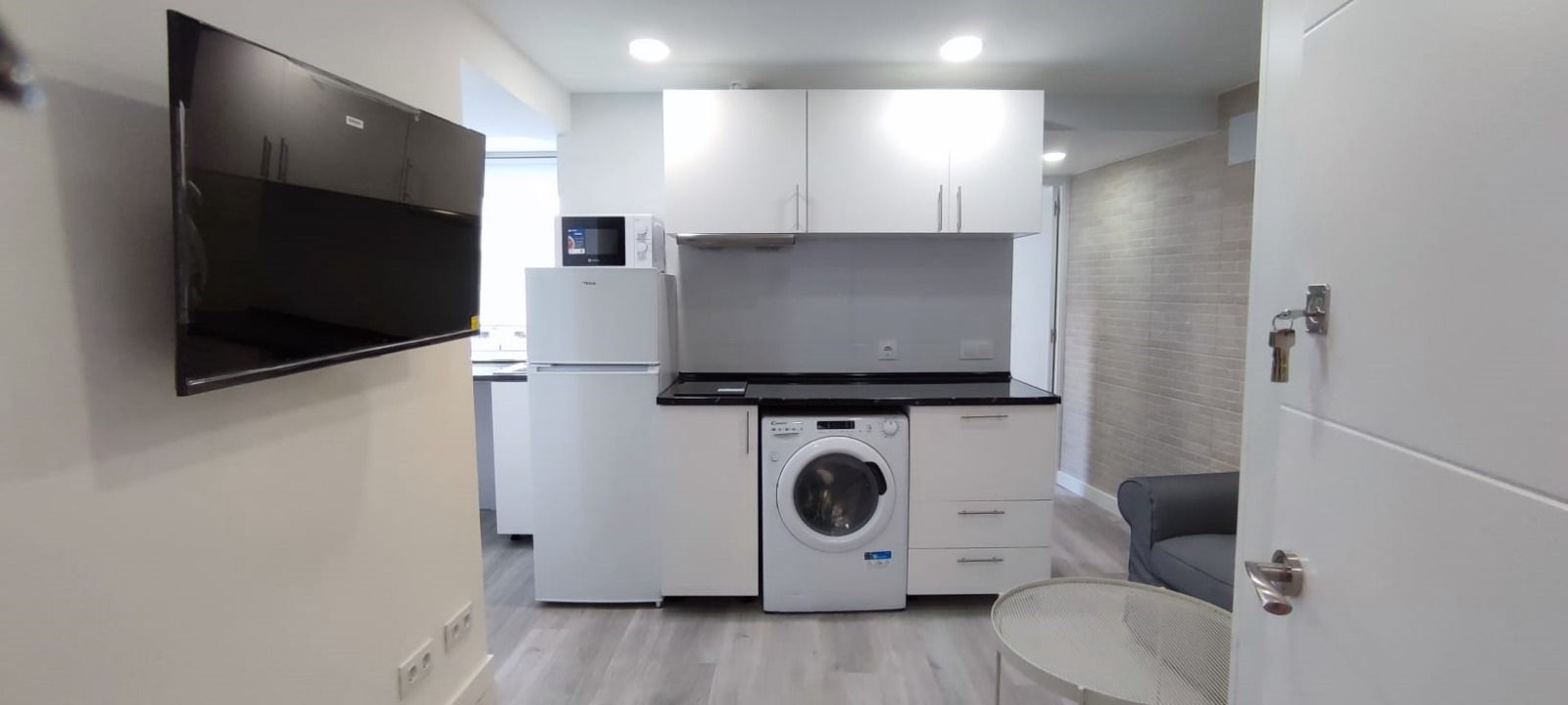 Kitchen of Flat for sale in  Madrid Capital