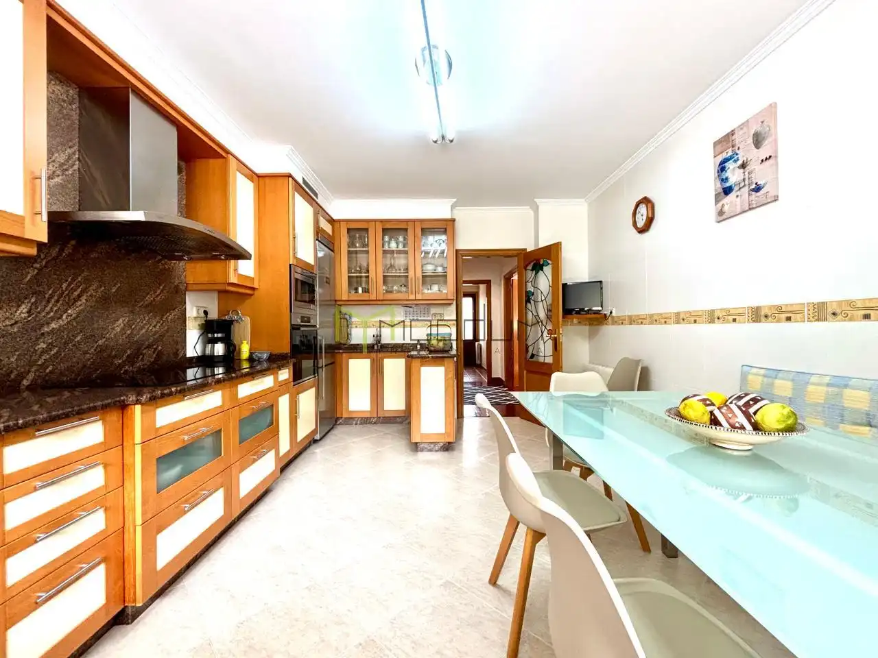Cocina de Casa o chalet en venta en Ames con Calefacción, Jardín privado y Parquet