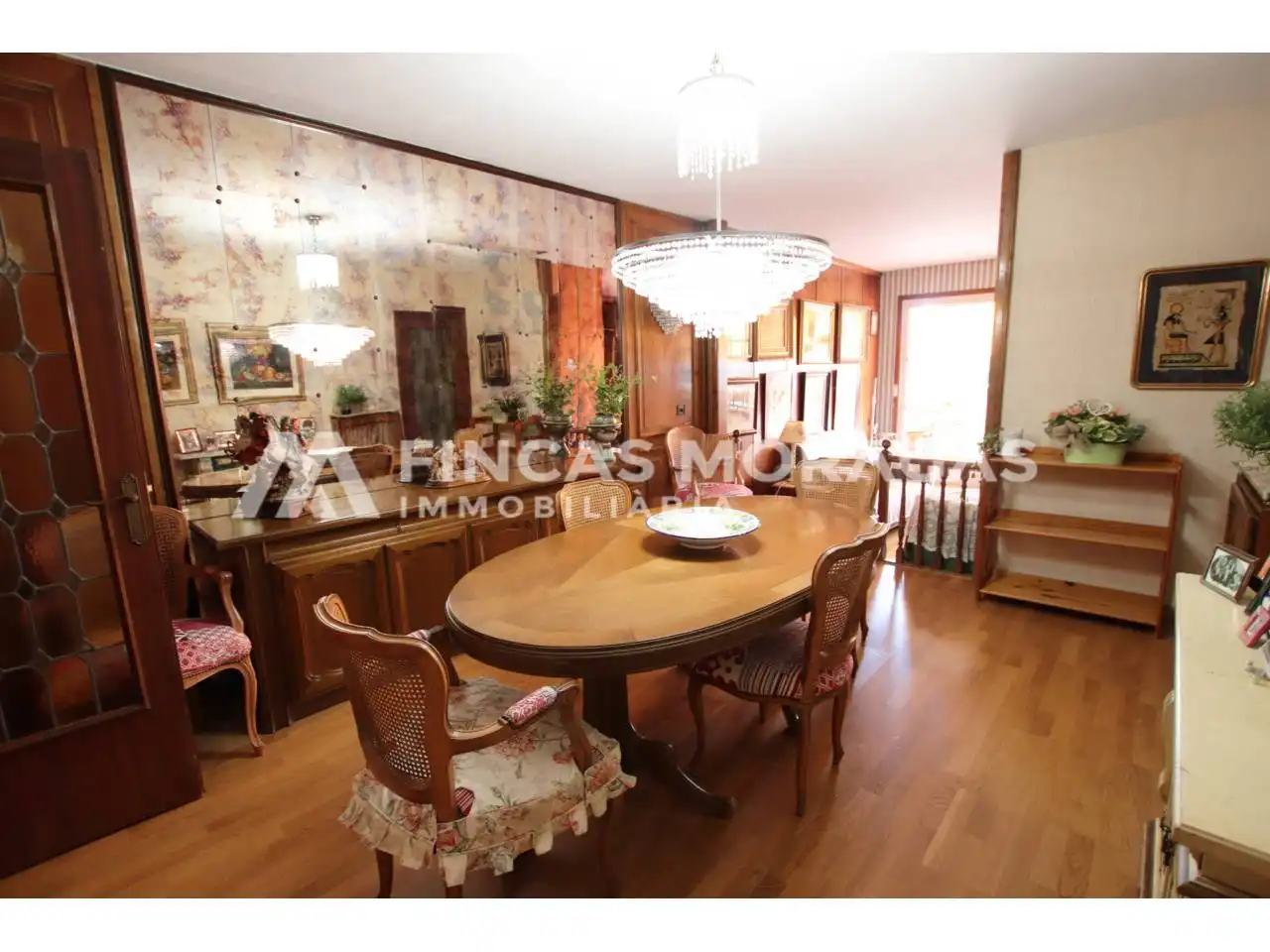 Dining room of Attic for sale in Sant Cugat del Vallès  with Air Conditioner, Heating and Parquet flooring