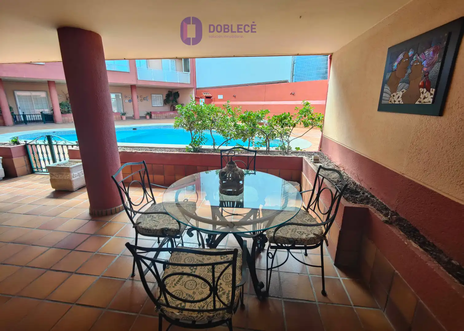 Terraza de Casa adosada en venta en Nigrán con Calefacción, Jardín privado y Parquet