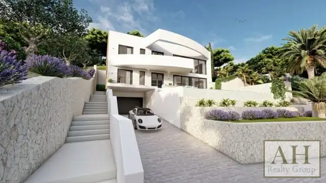 Vista exterior de Casa o xalet en venda en Altea
