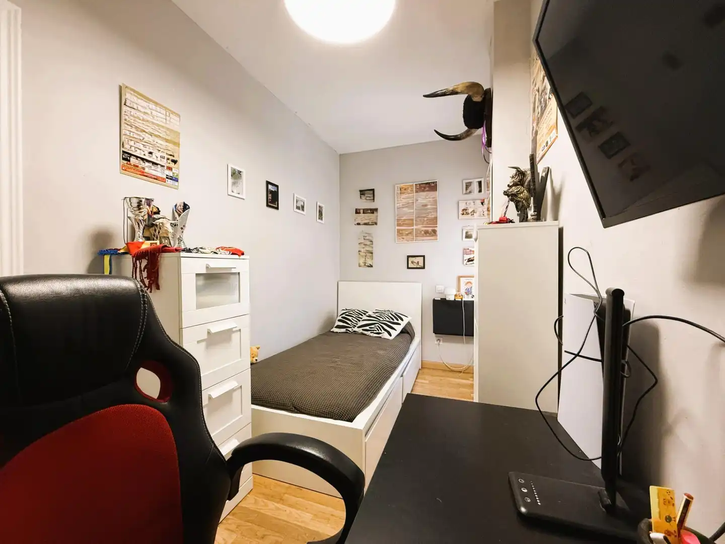 Schlafzimmer von Wohnung zum Verkauf in Arganda del Rey mit Klimaanlage, Heizung und Parkett