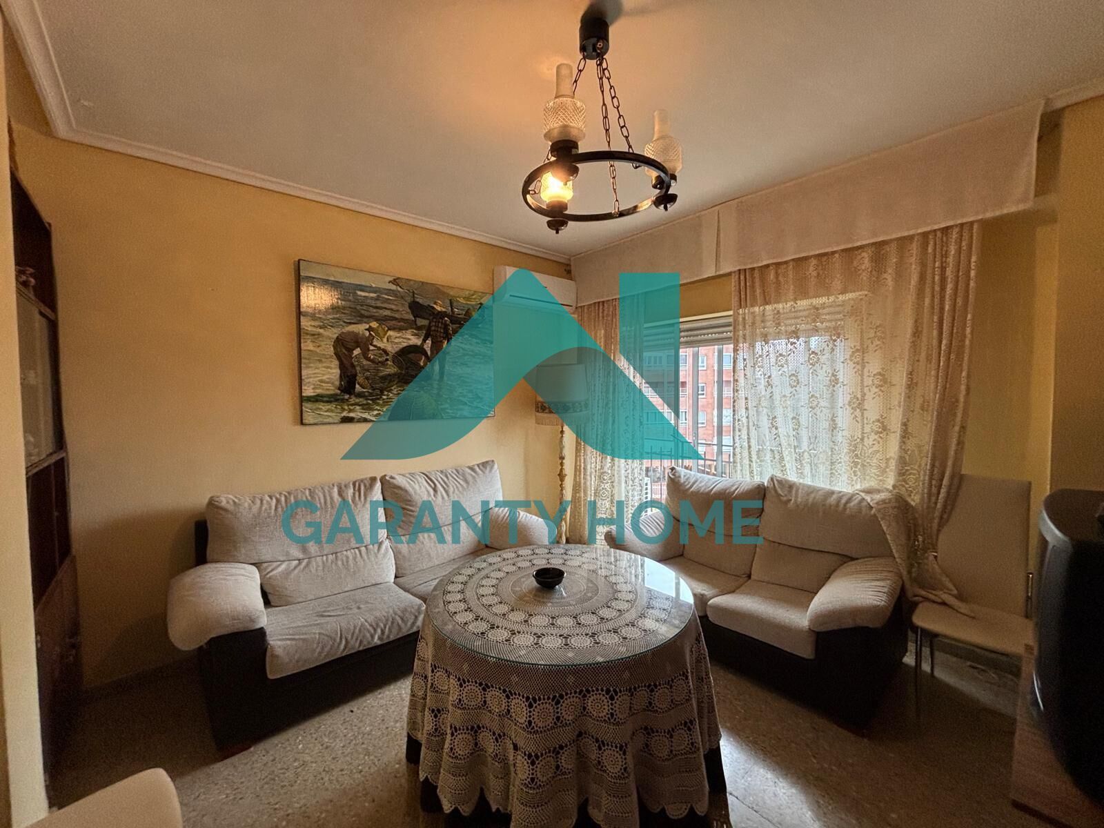 Exterior view of Flat for sale in Cáceres Capital  with Air Conditioner, Storage room and Furnished