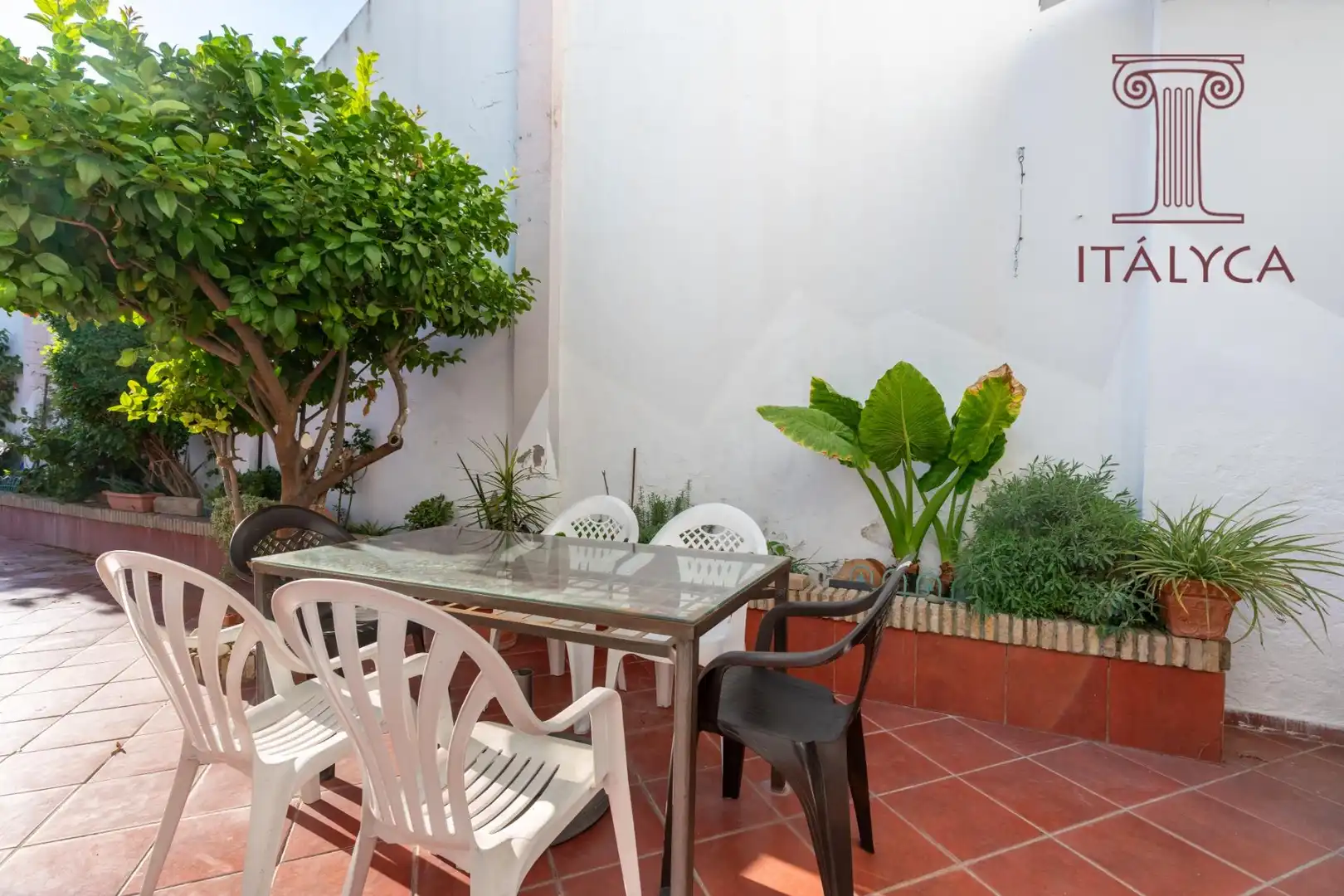 Terrassa de Casa o xalet en venda en Bormujos amb Aire condicionat, Calefacció i Jardí privat