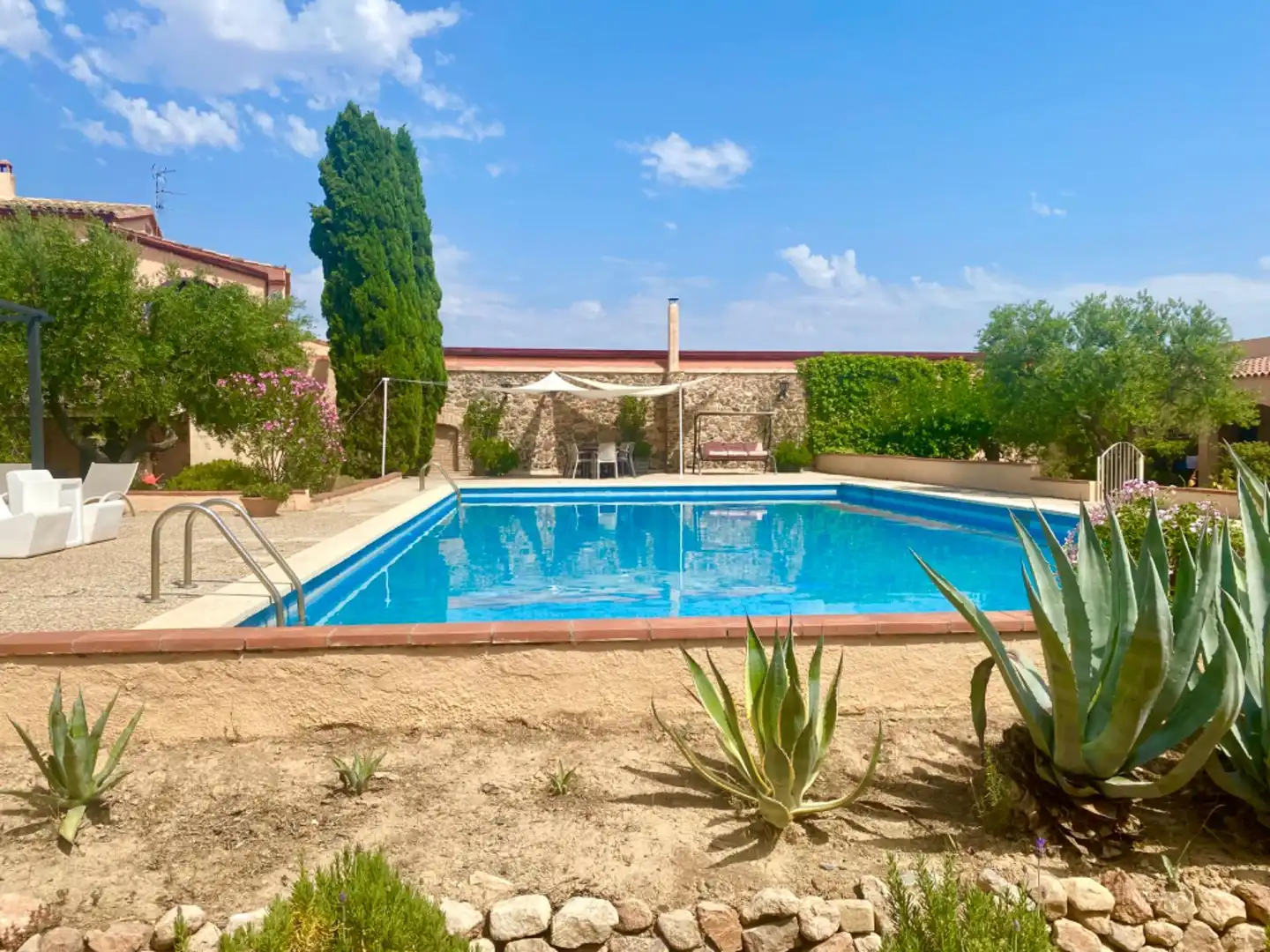 Swimming pool of Commercial properties for sale in El Molar (Tarragona)  with Air Conditioner