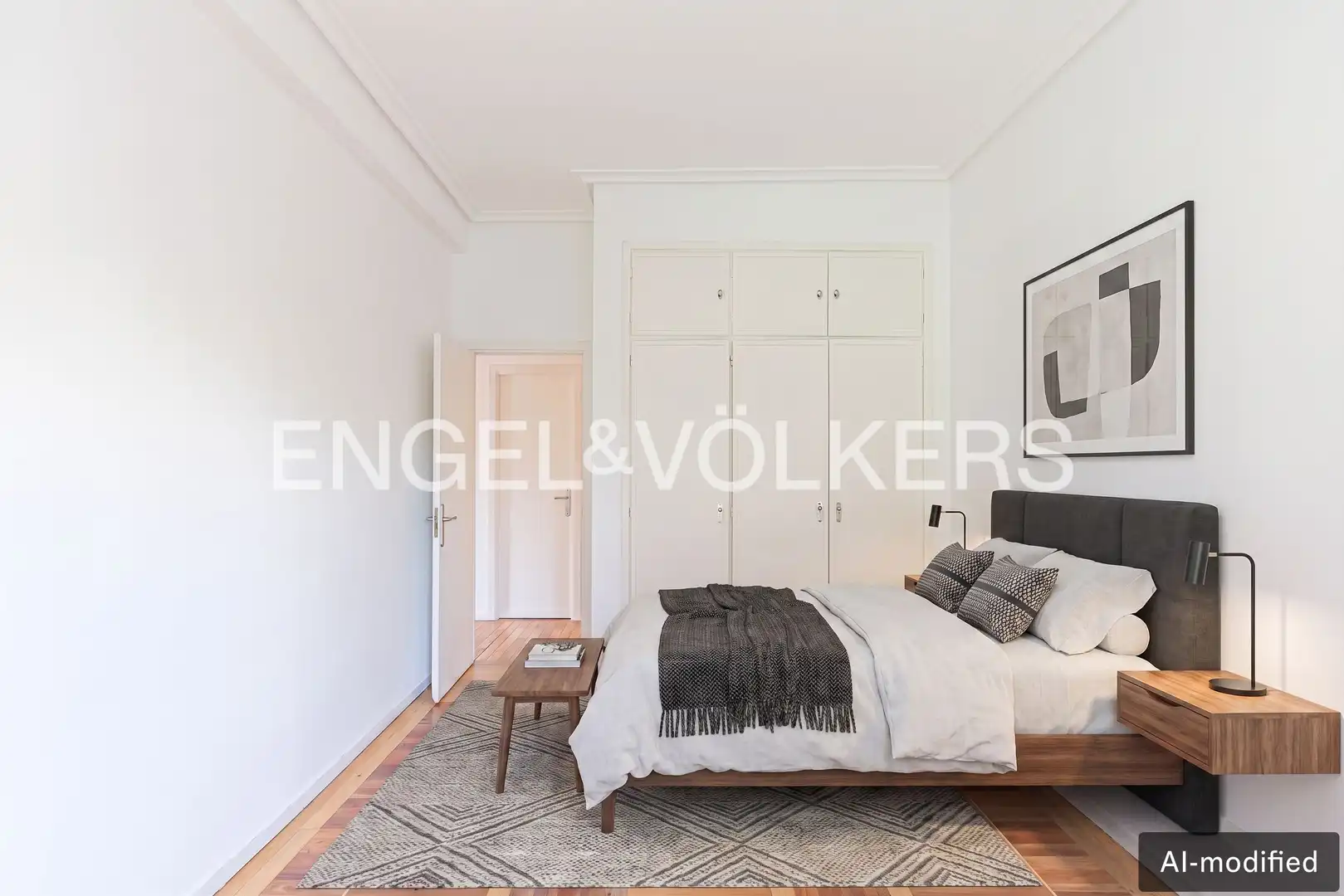 Habitación de Piso de alquiler en Madrid con Aire acondicionado, Calefacción y Parquet
