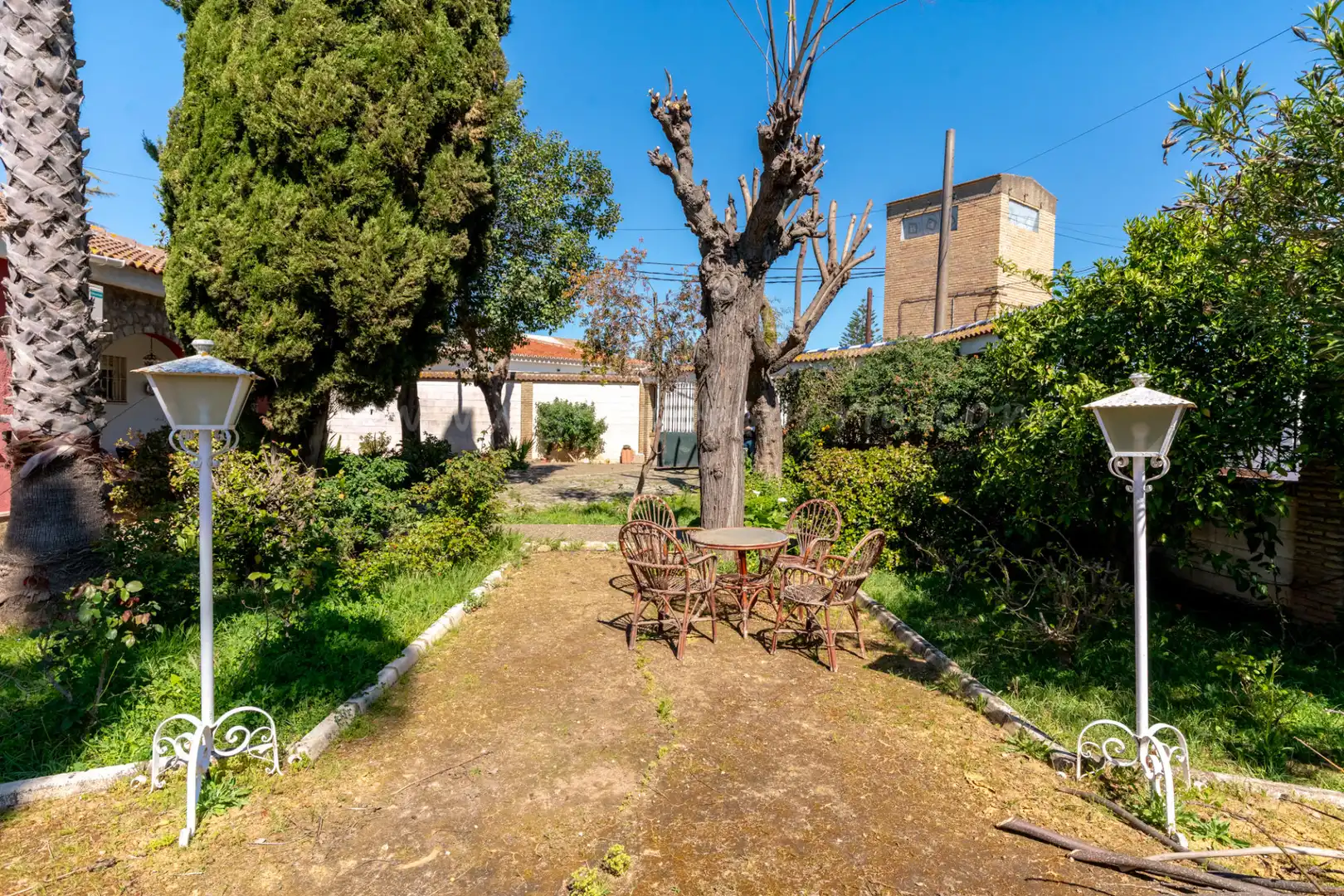 Jardín de Casa o chalet en venta en Villanueva del Ariscal con Aire acondicionado, Calefacción y Jardín privado