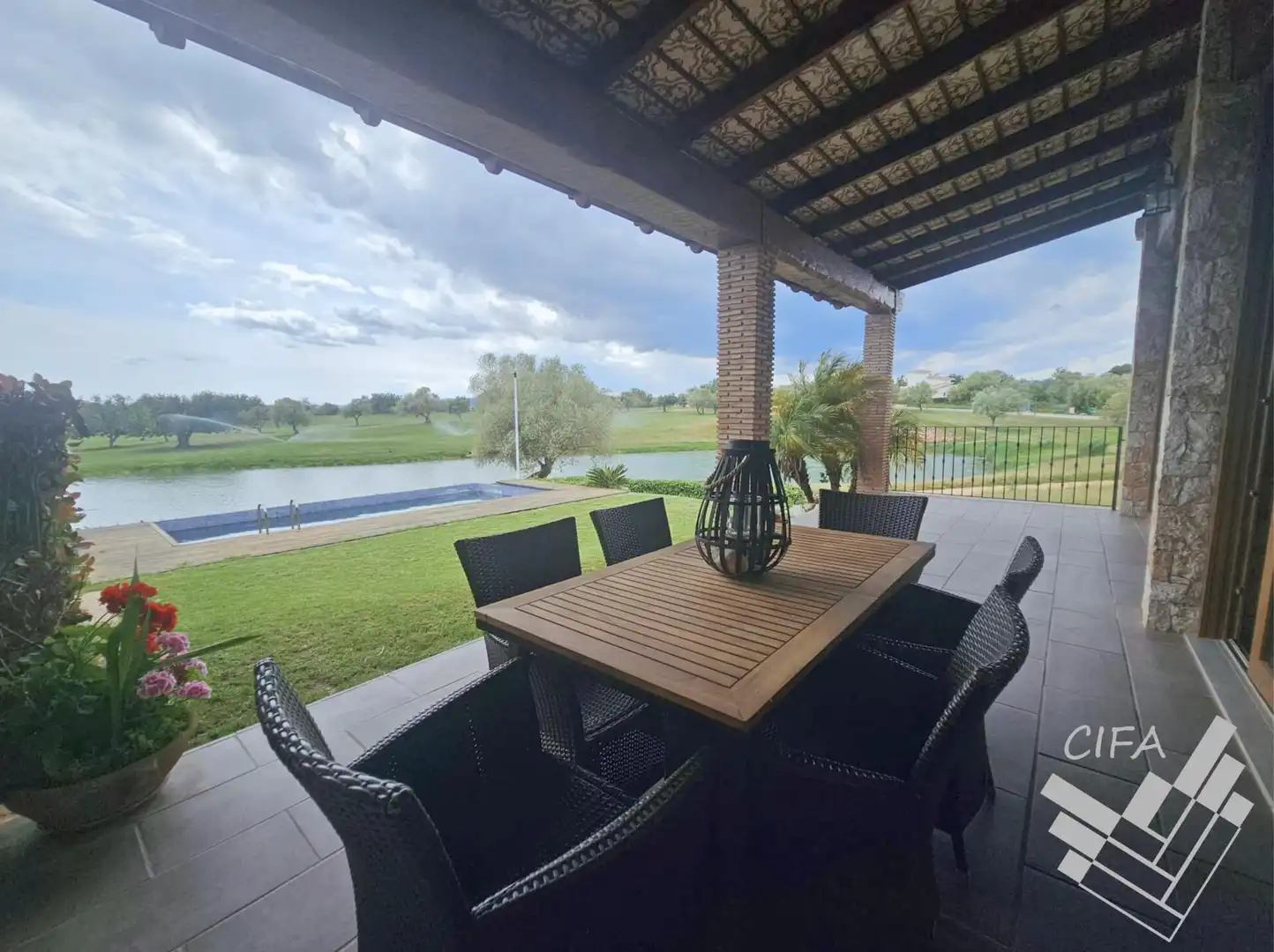 Terraza de Casa o chalet en venta en San Jorge / Sant Jordi con Terraza y Amueblado