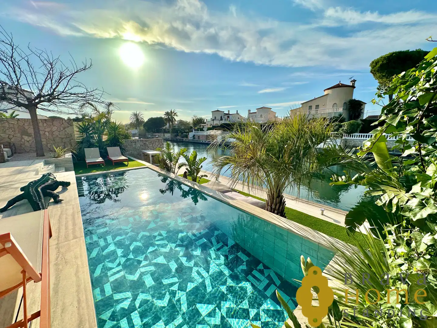 Piscina de Casa o chalet en venta en Empuriabrava con Aire acondicionado, Jardín privado y Terraza