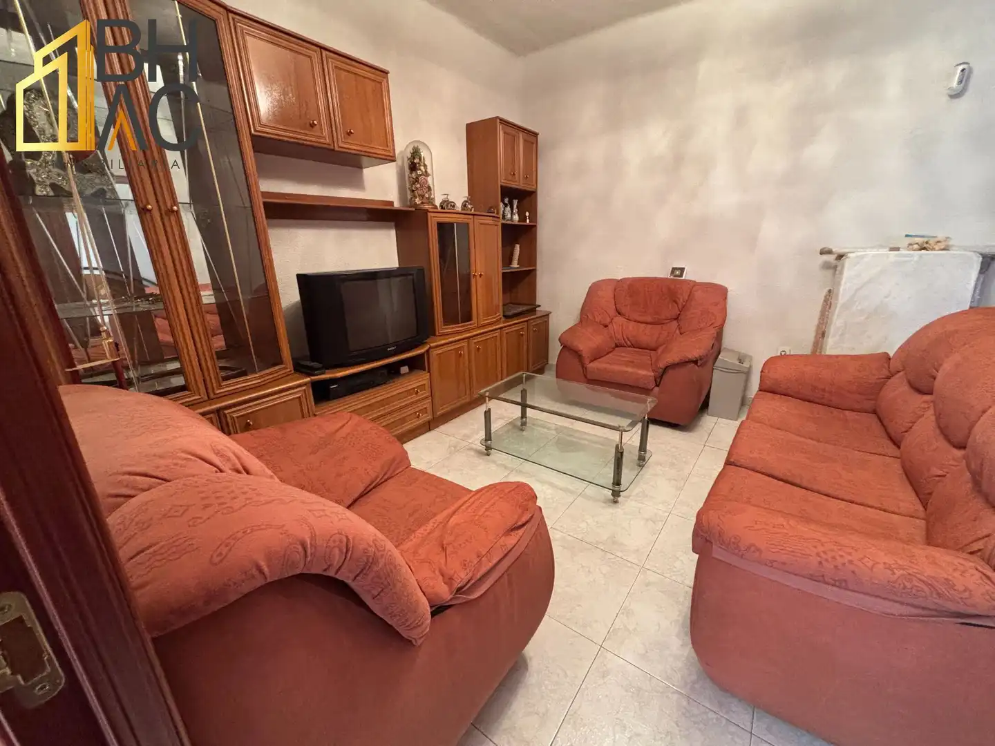 Sala d'estar de Pis en venda en Madrid