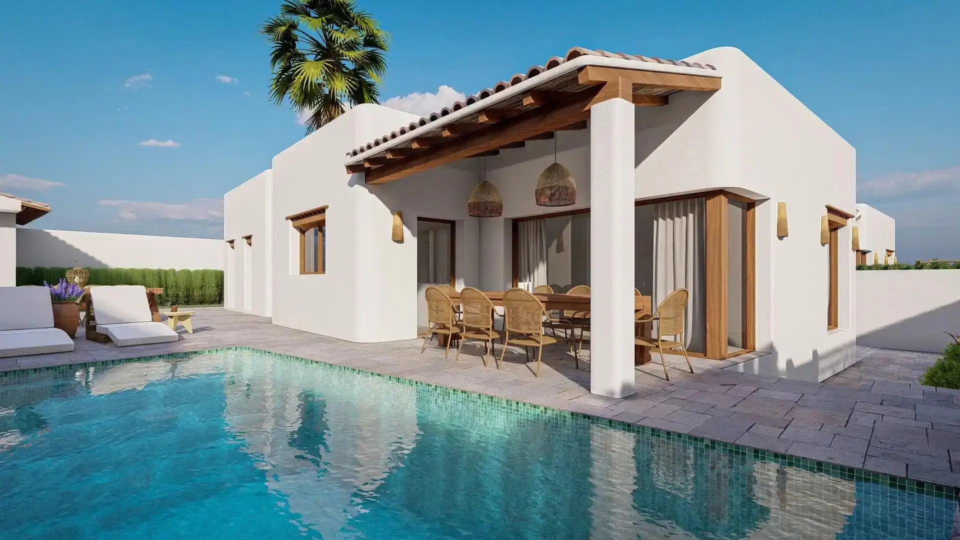 Terraza de Casa o chalet en venta en L'Alfàs del Pi con Aire acondicionado, Jardín privado y Terraza