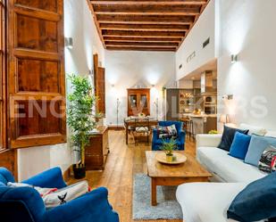 Sala d'estar de Apartament de lloguer en  Barcelona Capital amb Aire condicionat, Calefacció i Parquet