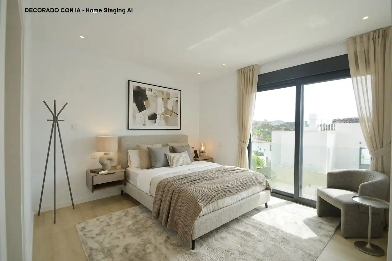 Bedroom of Houses for sale in Marbella  with Air Conditioner, Private garden and Terrace