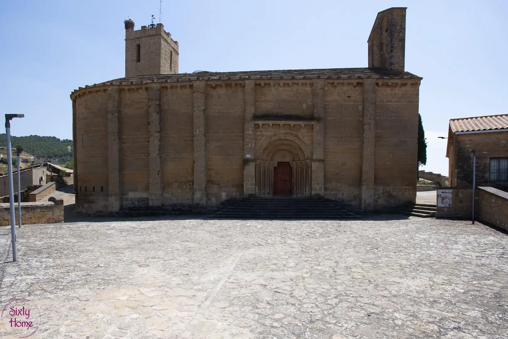 Exterior view of Houses for sale in Castiliscar  with Furnished