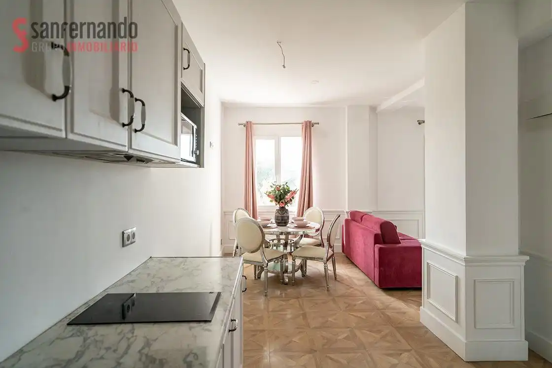 Küche von Wohnung zum Verkauf in Santander mit Terrasse
