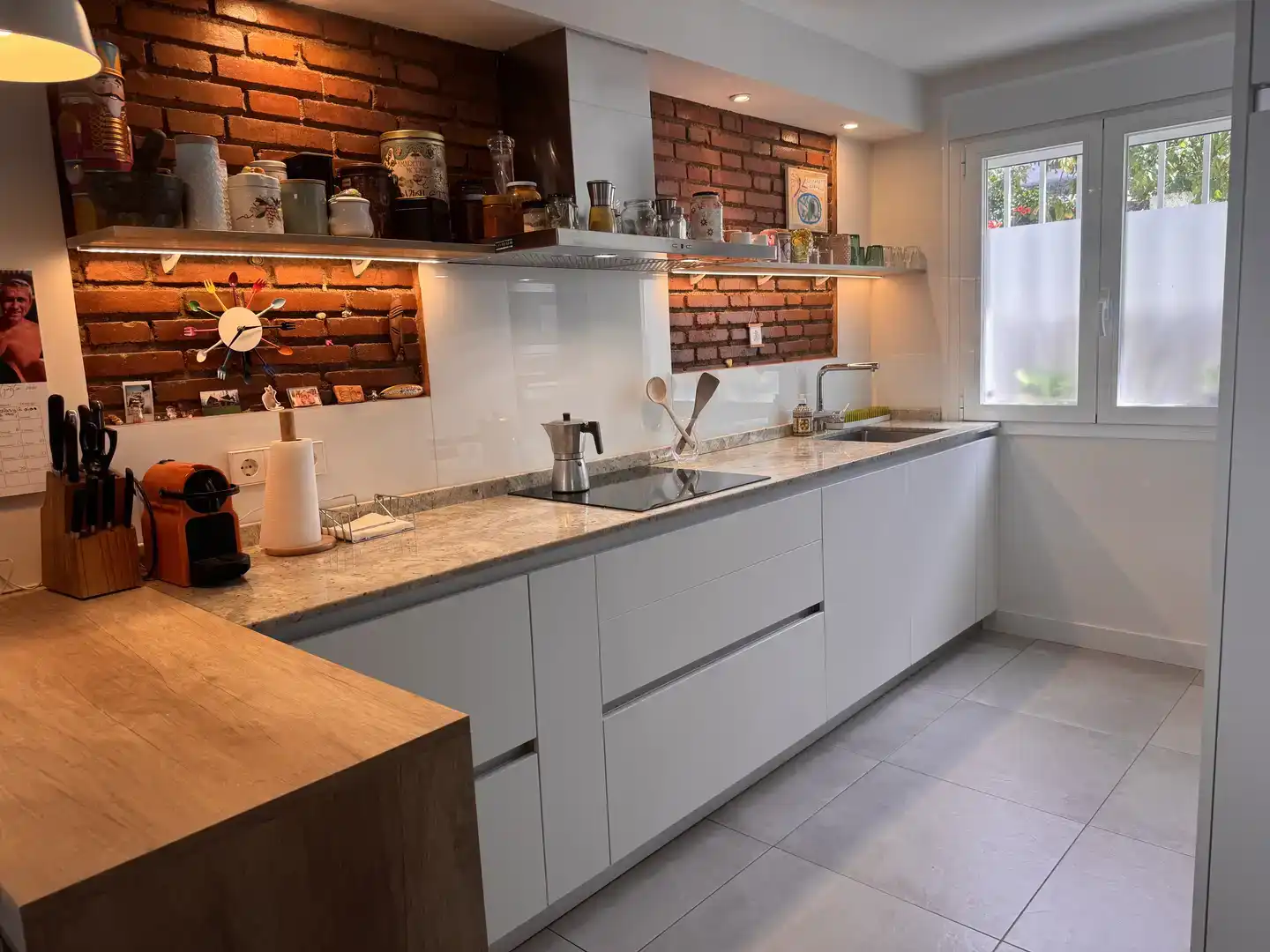 Cocina de Casa o chalet en venta en  Madrid Capital con Aire acondicionado y Balcón