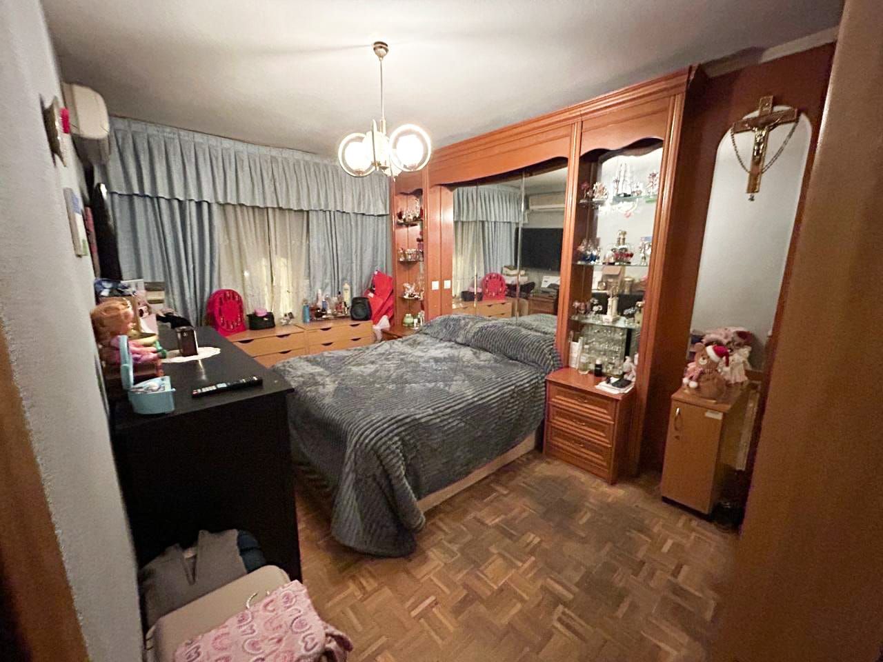 Bedroom of Flat for sale in  Madrid Capital  with Terrace