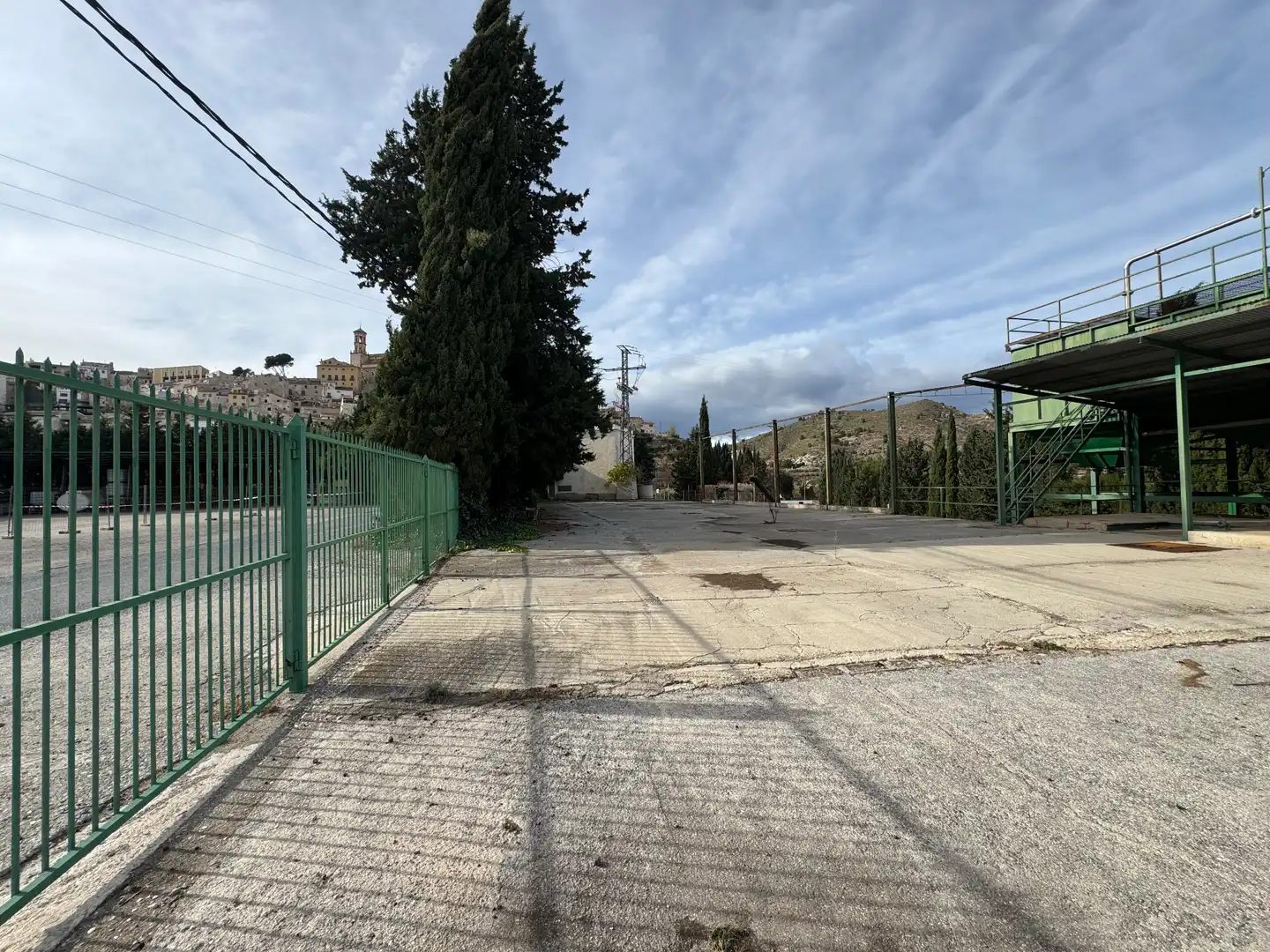 Vista exterior de Nave industrial en venta en Cehegín con Calefacción y Alarma
