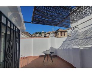 Exterior view of Single-family semi-detached for sale in  Granada Capital  with Air Conditioner and Terrace