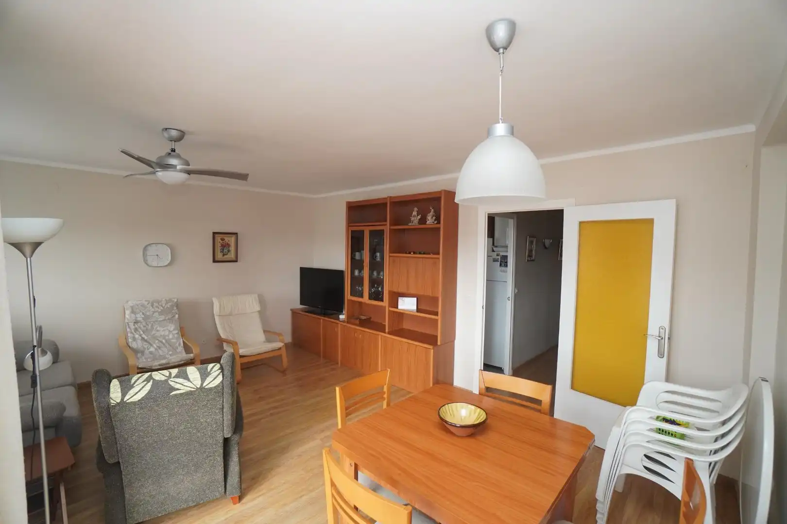 Living room of Flat for rent in El Vendrell  with Furnished and Balcony