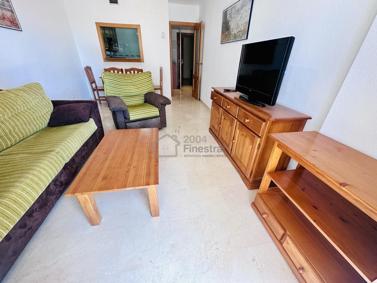 Sala de estar de Piso en venta en Villajoyosa / La Vila Joiosa con Aire acondicionado, Terraza y Amueblado