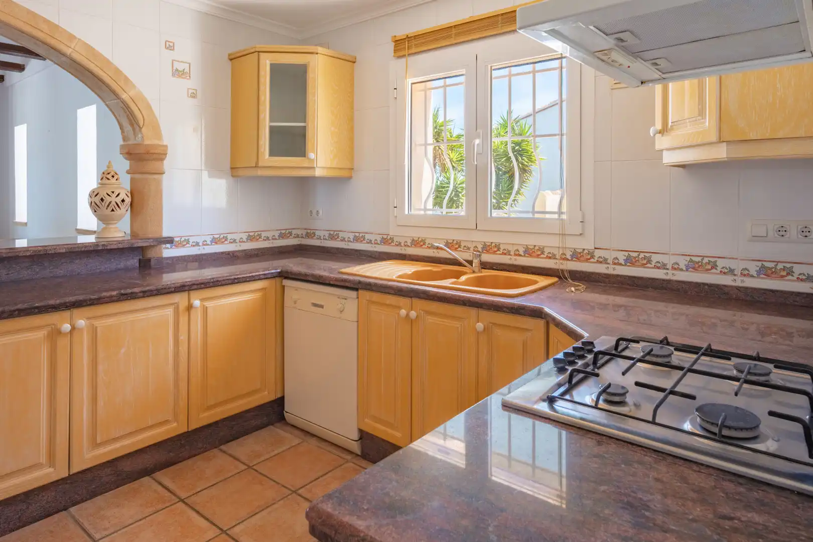 Kitchen of Houses for sale in Jávea / Xàbia  with Air Conditioner, Private garden and Terrace
