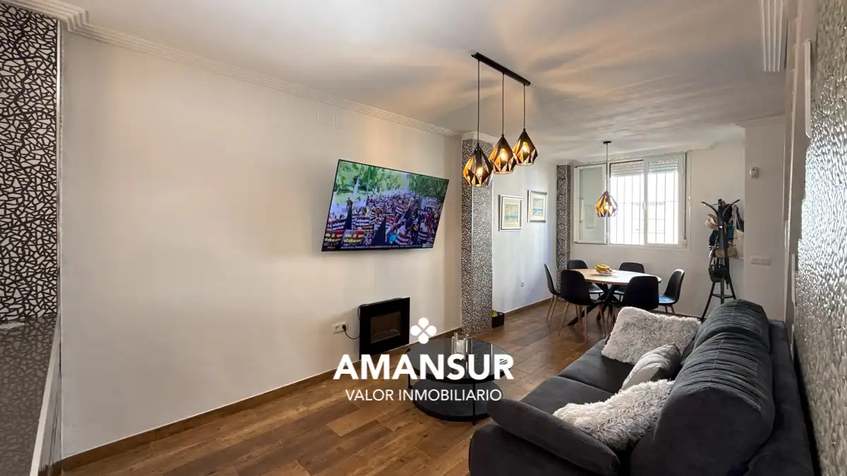 Sala de estar de Casa adosada en venta en Cartaya con Terraza y Alarma